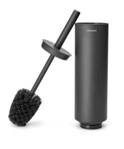 MindSet toilet brush with holder, Mineral infinite grey