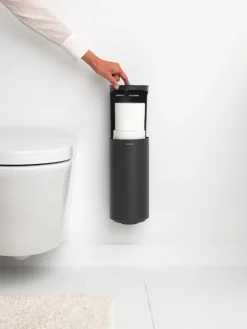MindSet Toilet roll holder, Mineral Infinite Grey