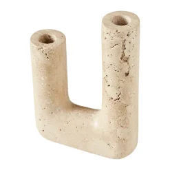 Minerva candle sticks 20 cm, Cream