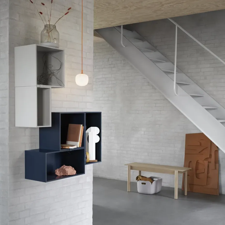 Mini stacked 2.0 storage system, small, light grey
