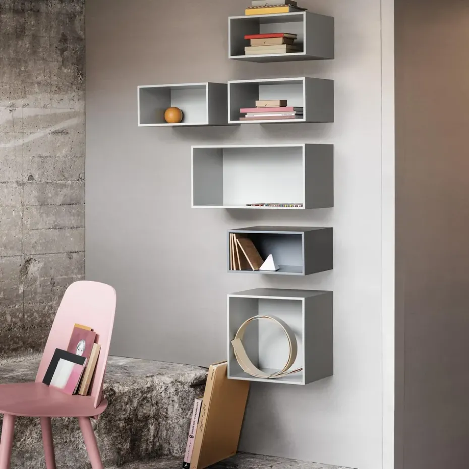 Mini stacked 2.0 storage system, small, light grey