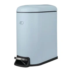 Mini-Walther pedal bin 5 L, Light blue