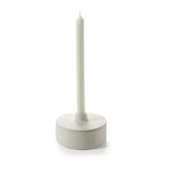 Mira candlestick/storage box, Beige