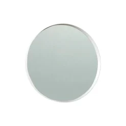 Mirror 9, White, Ø60 cm