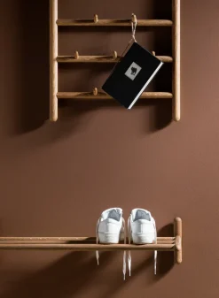 Miss Holly hat/shoe rack 73 cm, Natural oil