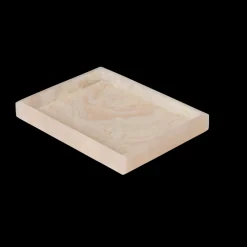 Mist decorative tray 15x20 cm, Pearl