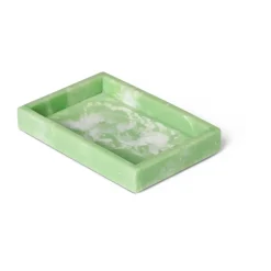 Mist decorative tray 10x15 cm, Seafoam