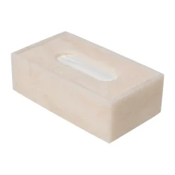 Mist tissue box 12x21.5 cm, Pearl