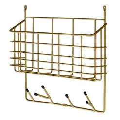 Mitten shelf S, Brass