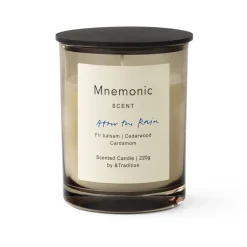 Mnemonic MNC5 scented candle, After the rain