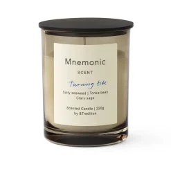 Mnemonic MNC5 scented candle, Turning tide