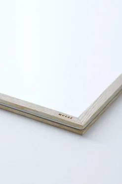 Moebe ash frame A4 23.2x31.7 cm, Transparent. Wood. Black