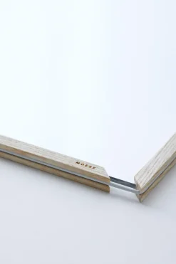Moebe ash frame A4 23.2x31.7 cm, Transparent. Wood. Black