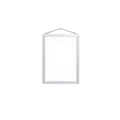 Moebe frame A5 16.5x22.7 cm, Brushed aluminium