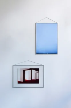 Moebe frame A5 16.5x22.7 cm, Brushed aluminium