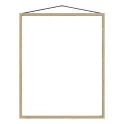 Moebe oak frame 40x50 cm, Transparent. Wood. Black