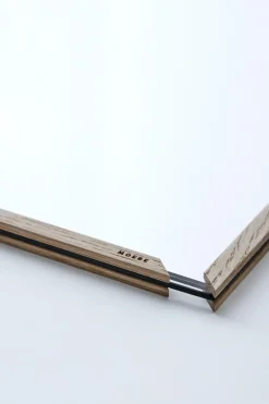 Moebe oak frame 40x50 cm, Transparent. Wood. Black