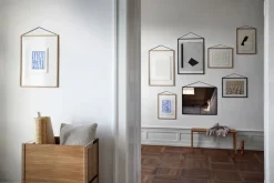 Moebe oak frame 40x50 cm, Transparent. Wood. Black