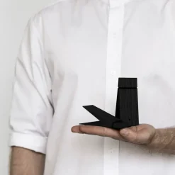 Moebe Pinch wooden clip, Blackpainted oak