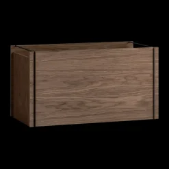 Moebe storage box, Smoked oak-black