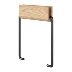 Moebe toilet paper holder, Oak-black