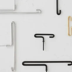 Moebe Wall hook large, Black