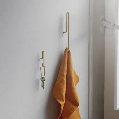 Moebe Wall hook large, matte gold