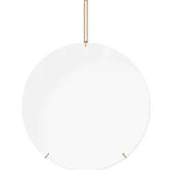 Moebe wall mirror Ø 70 cm, Bronze