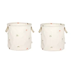 Moira storage basket medium Ø32x32 cm 2 pieces, Multi