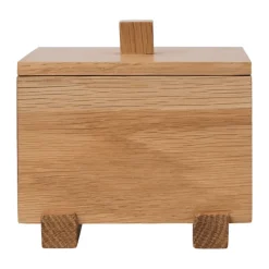 Moku ash, Untreated oak, 10x11x9.5 cm