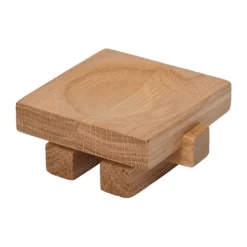 Moku tray, Untreated oak, 7x8 cm