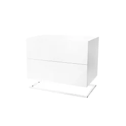 Molto 560 drawer module, White including white metal frame