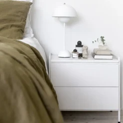 Molto 560 drawer module, White including white metal frame