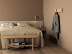 Mono coat rack 59 cm, Oak