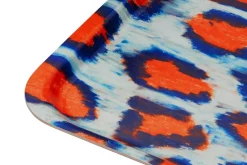 Monster tray Medium 37x53 cm, Coral-white-ultramarine blue