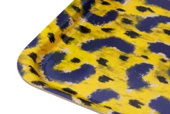 Monster tray Medium 37x53 cm, Ochre yellow-grey-black