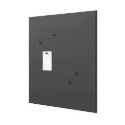 Montana noticeboard 69.6x69.6 cm, Coal