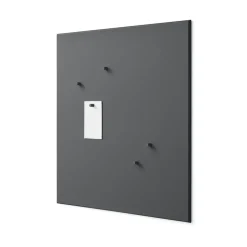 Montana noticeboard 69.6x69.6 cm, Anthracite