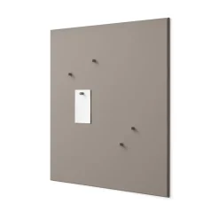 Montana noticeboard 69.6x69.6 cm, Truffle