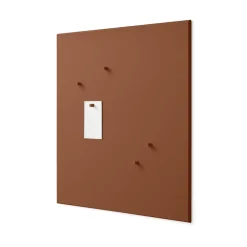 Montana noticeboard 69.6x69.6 cm, Hazelnut