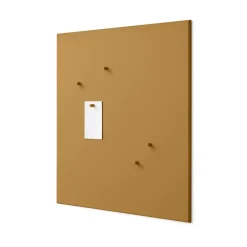 Montana noticeboard 69.6x69.6 cm, Amber