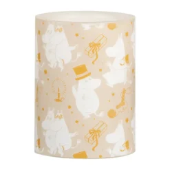 Moomin block candle LED 10 cm, Sparkling stars