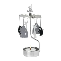 Moomin buddies angel chime, Silver-metal