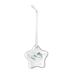 Moomin decorative hanging ornament, Snorkmaiden and Moomin