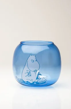 Moomin lantern/bowl Ø9 cm, Blue