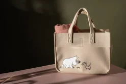Moomin pets storage basket 25x40 cm, Beige