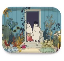 Moomin Riviera Doorstep tray, Blue-multi