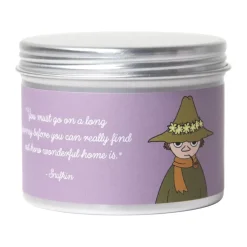 Moomin scented candle small 20 h, Snufkin