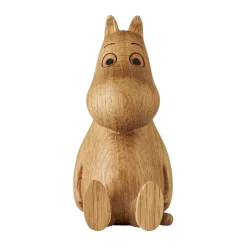 Moomin Wooden Decoration Moomin 10 cm, OAK (FSC)