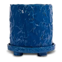 Muddy pot L Ø23 cm, Blue